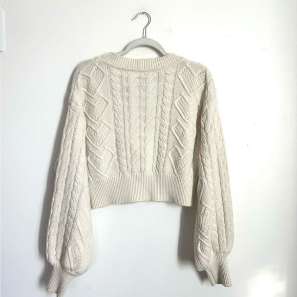 NANA Jacqueline Nina Wool Cardigan with jeweled buttons - Picture 13 of 15